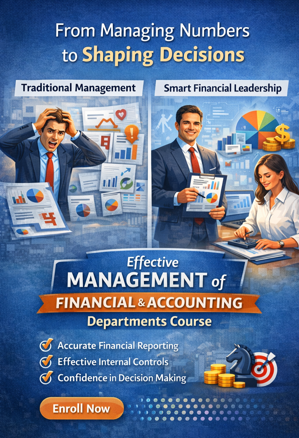 📊 Effective Management of Financial and Accounting Departments Course