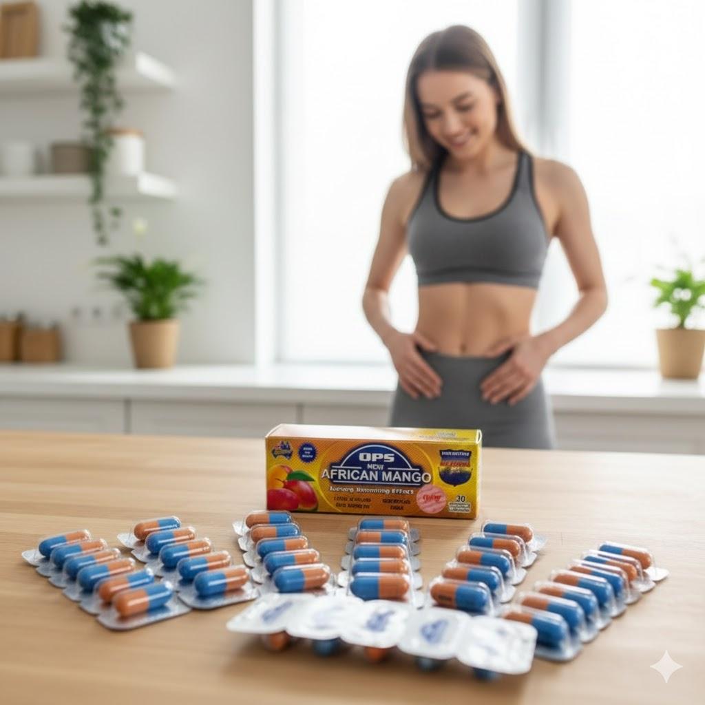 "حبوب المانجو الأفريقي… طريقك السهل نحو القوام المثالي"