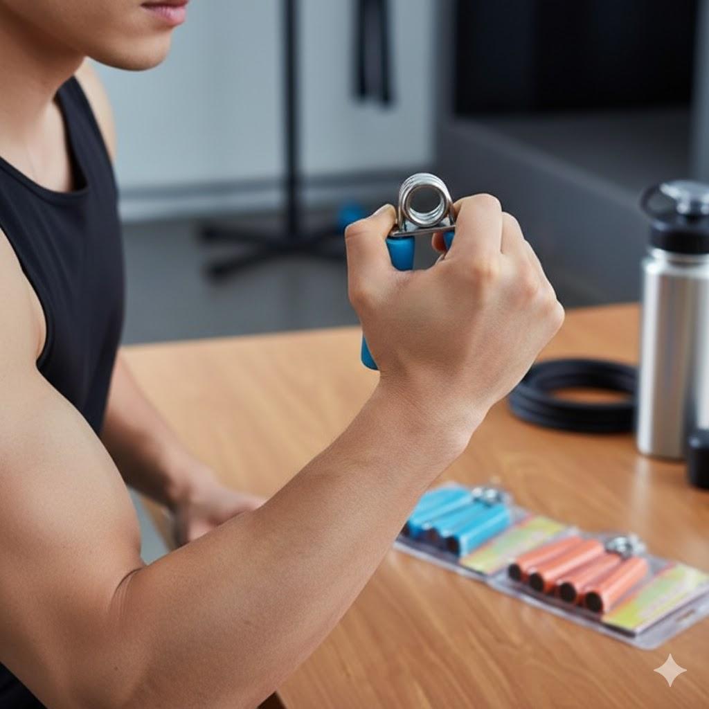 "المقبض الزوجي… قوة في يدك واحتراف في تمرينك"