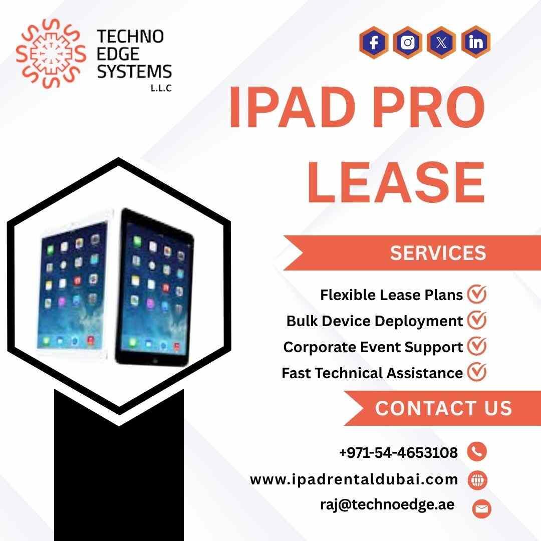 How Does iPad Pro Lease in Dubai Help?