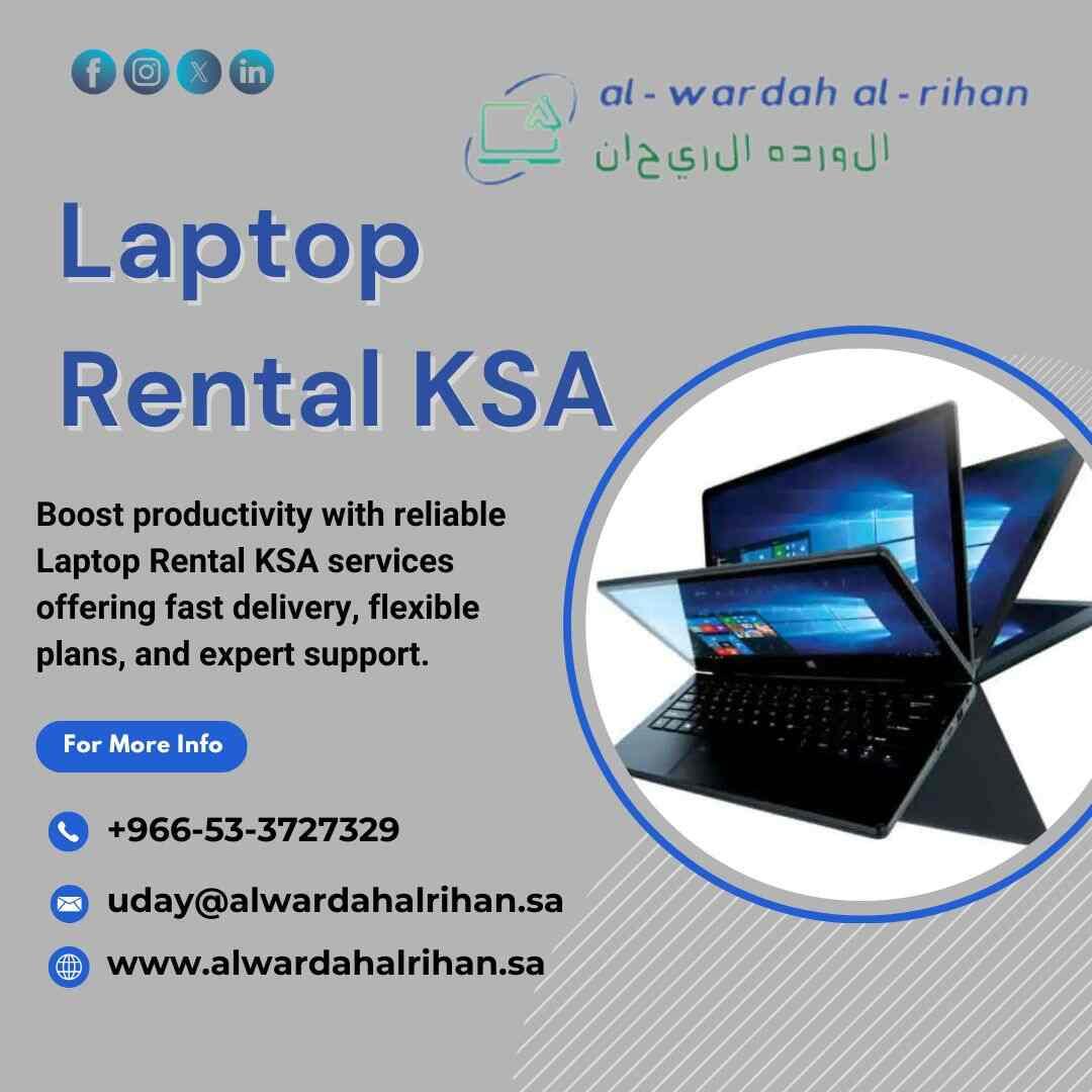 How Can Laptop Rental KSA Support Corporate Events?