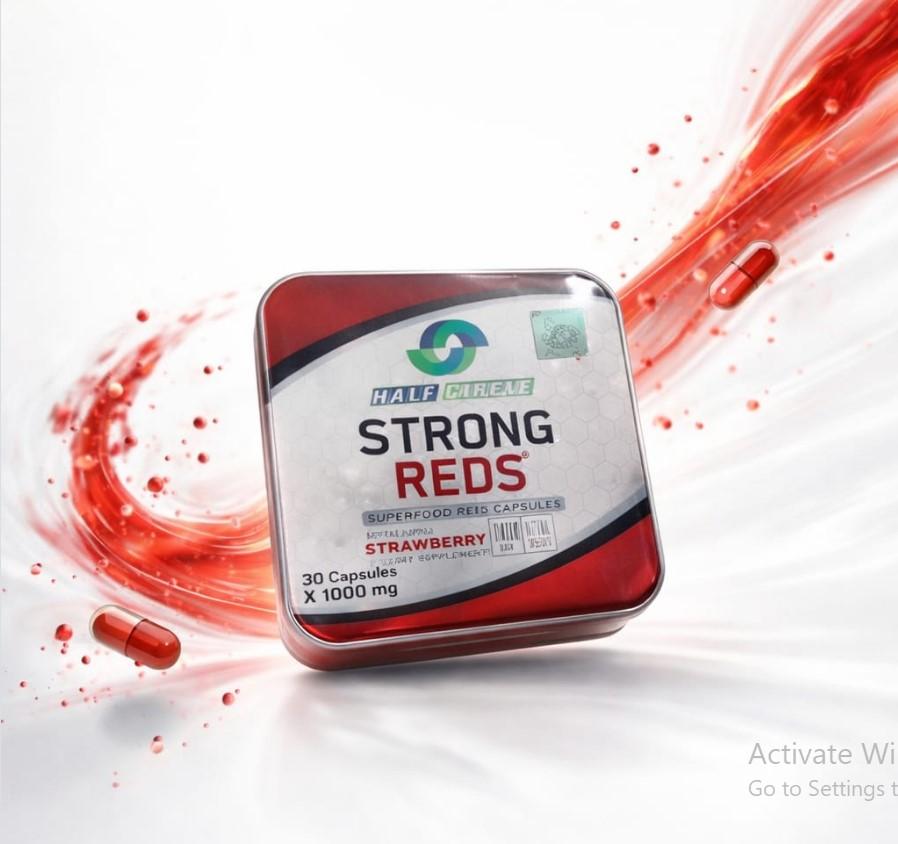 Superfood Reds – كبسولات لدعم الطاقة والمناعة وحرق الدهون