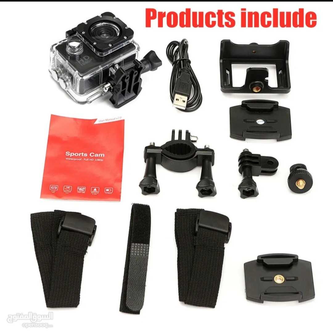 كاميرا أكشن رياضية بدقة مذهلة 4K مقاومة للماء