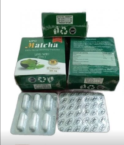 كبسولات الماتشا للتنحيف الكبسولات الأصلية