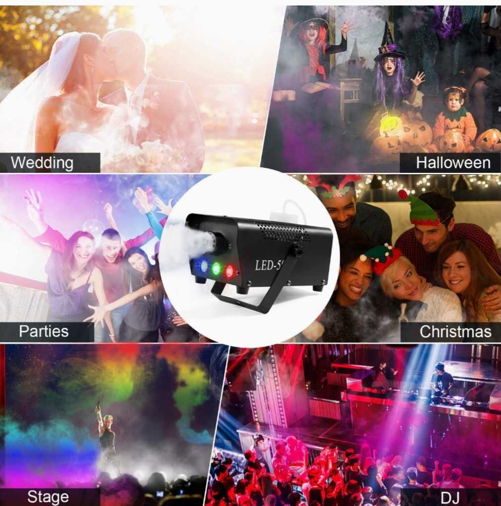 للبيع  لة ضباب الحفلات الة ضباب مع دخان ضباب  أضاءة أجهزة الاضاءة
