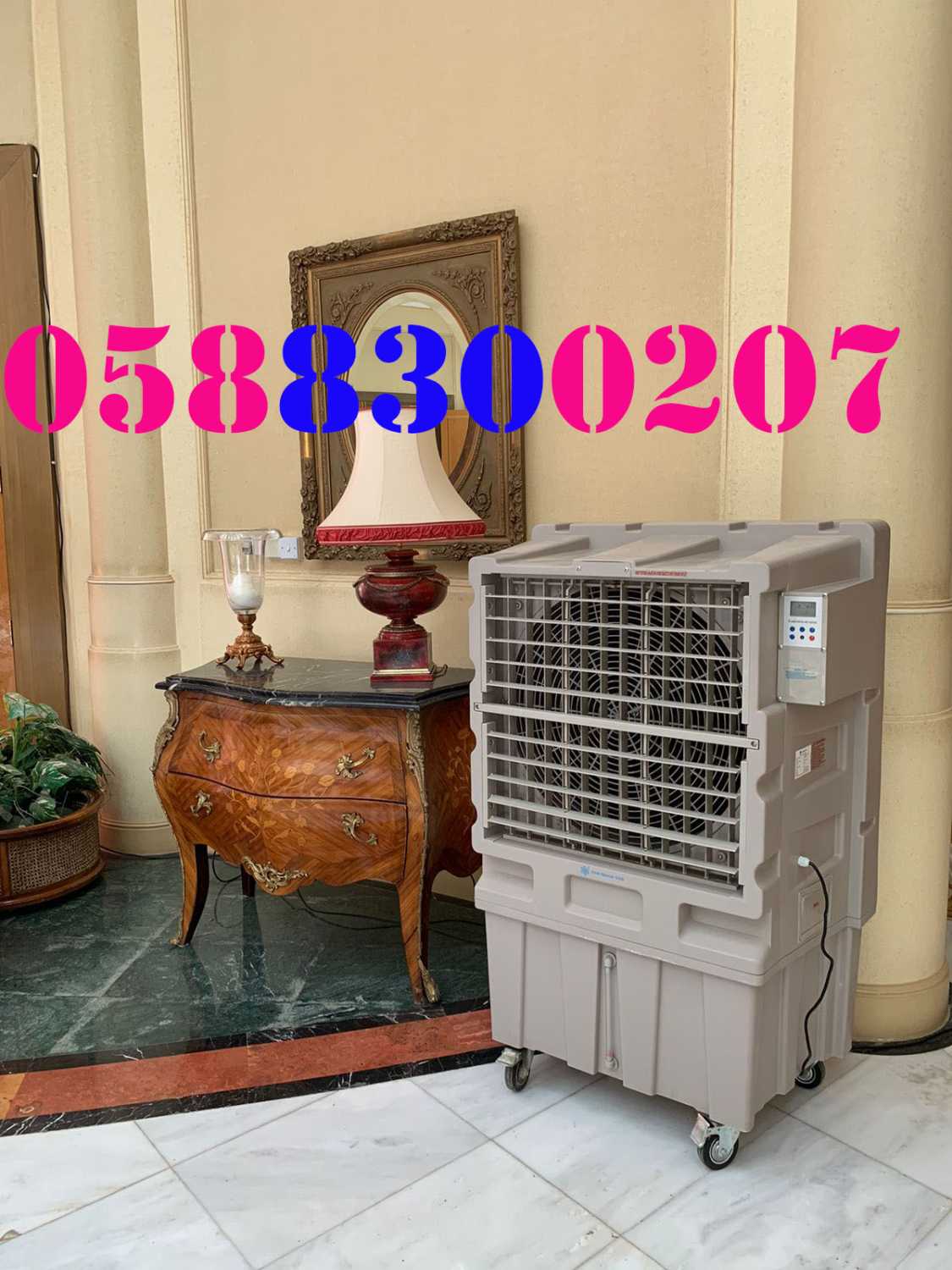 تأجير مبردات الهواء الخارجية للإيجار في دبي.