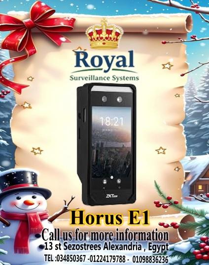 نقدم لكم جهاز بصمة الوجه Horus E1، المصمم لتلبية متطلبات الشركات الكبرى التي تتطلب الدقة العالية