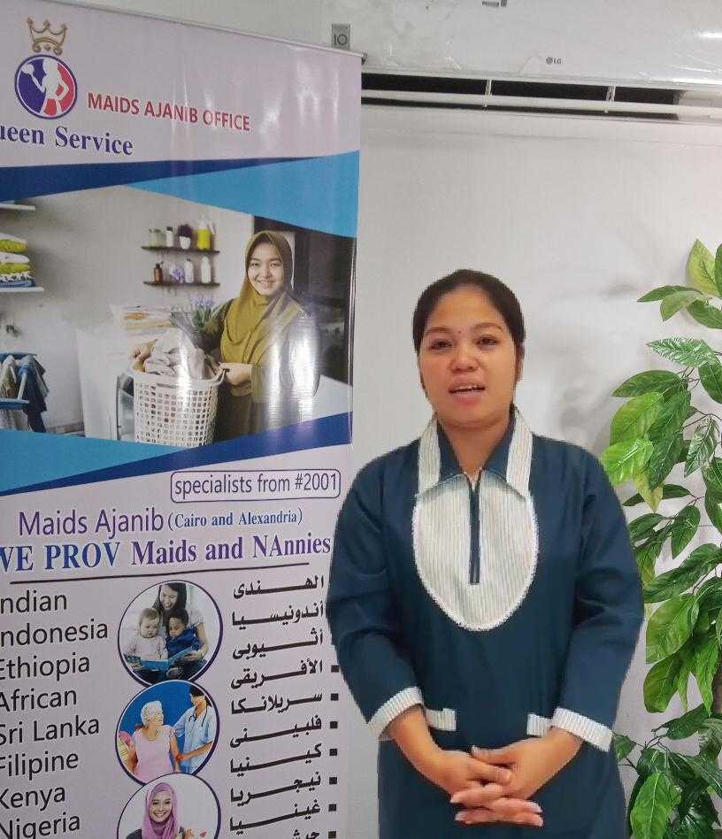 01011195005 إفريقية وأسيوية منظفات منازل - جليسات اطفال - رعاية مسنين