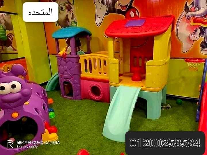 العاب اطفال ترامبولين بيبي فوت ايرهوكي حمام سباحة