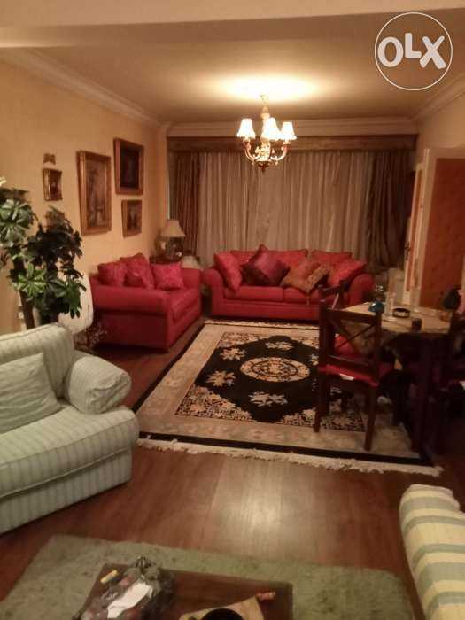 شقة  روعة وجميلة تحفة مفروشة للايجار بالمهندسين القاهرة